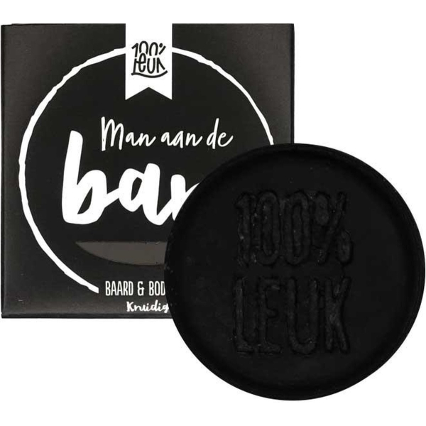 Man aan de bar Baard & Bodybar